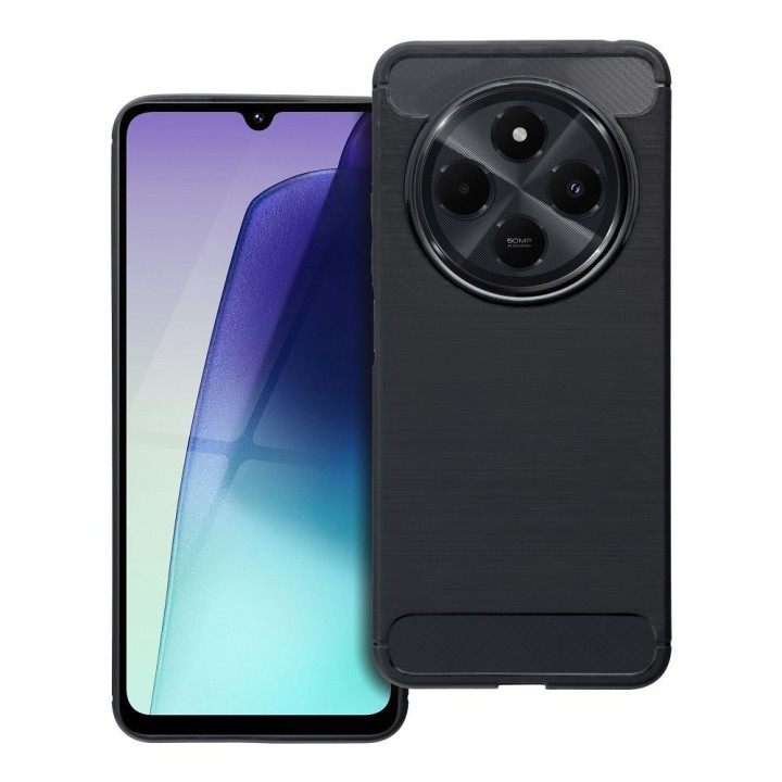 Чехол для Xiaomi Redmi 17C 4G / 14C 4G / 14C 5G / Poco C75 4G Carbon черный