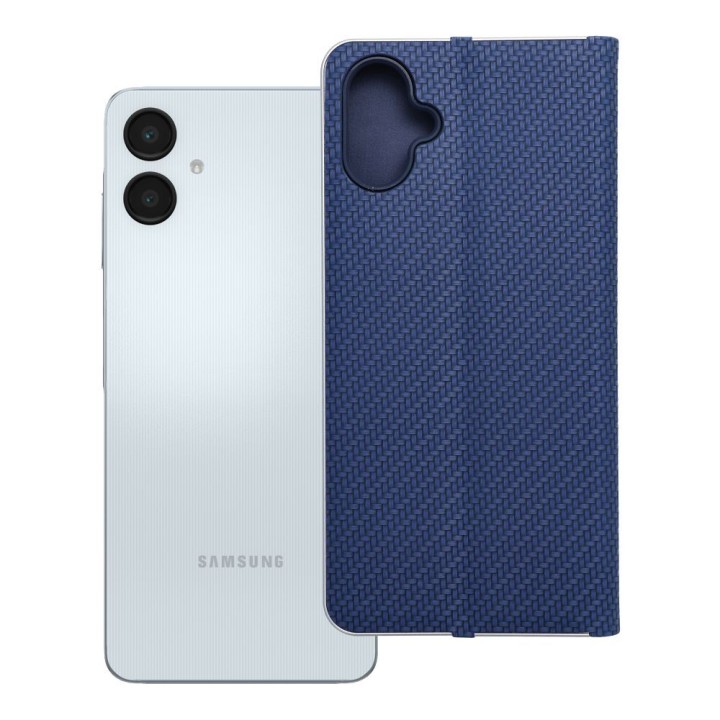 Flip case for Samsung A06 Luna Book Carbon blue