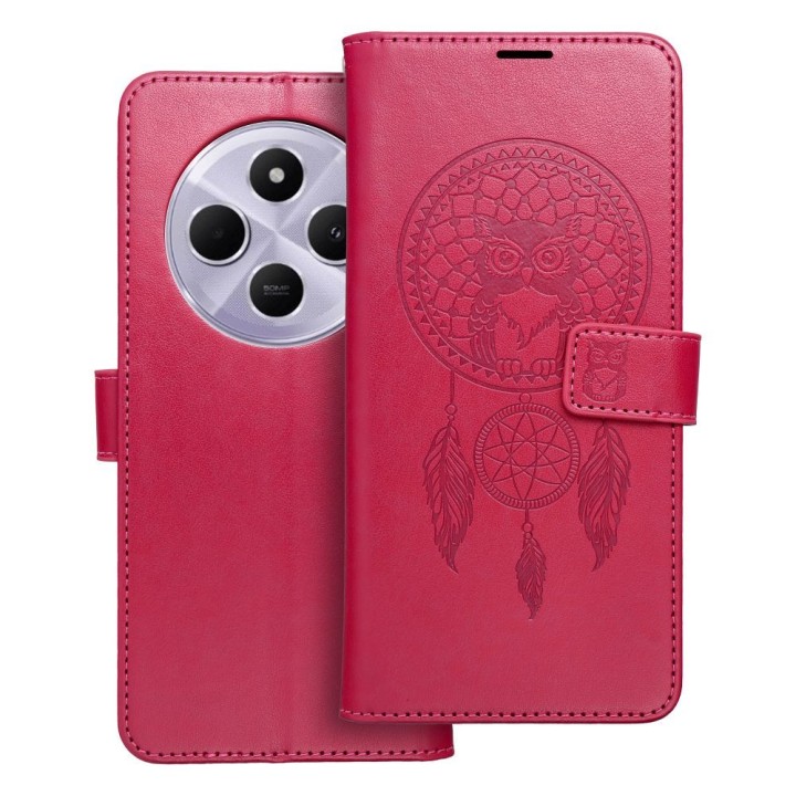 Flip case for Xiaomi Redmi 14C Mezzo Book dreamcatcher magenta