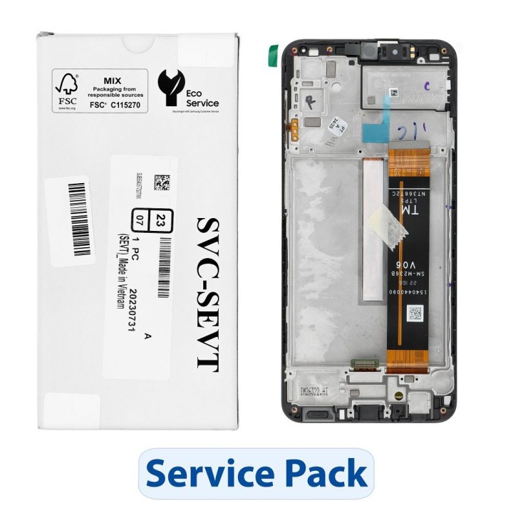 ServicePack LCD display for SAMSUNG M23 5G M236B GH82-28487A