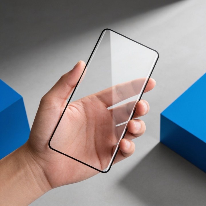 Закаленное стекло 6D для Xiaomi Redmi NOTE 14 PRO 4G / Redmi NOTE 14 PRO 5G OG Premium Glass черное