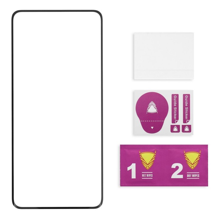 Tempered glass 6D for Xiaomi Redmi NOTE 14 PRO 4G / Redmi NOTE 14 PRO 5G OG Premium Glass black