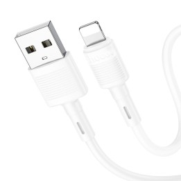 Кабель USB A для Lightning Hoco 2,4A 1 m X83 білий