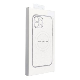 Чехол для iPhone 16 PRO Clear Mag Cover - Glitter (Str / Camera Protection) совместимый с MagSafe прозрачный glitter