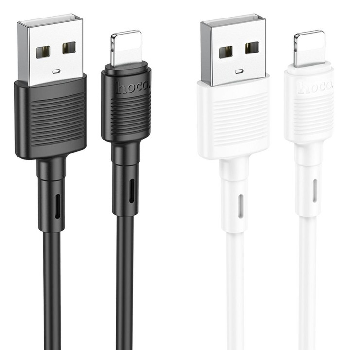 Kabel USB A do Lightning Hoco 2,4A 1 m X83 biały