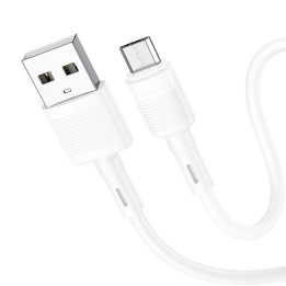 Cable USB A for Micro USB Hoco 2,4A 1 m X83 white