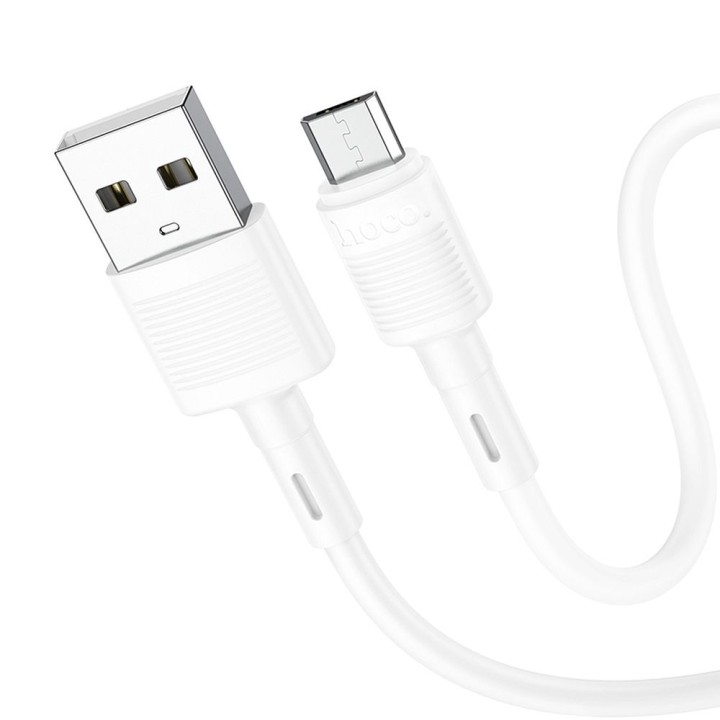 Cable USB A for Micro USB Hoco 2,4A 1 m X83 white