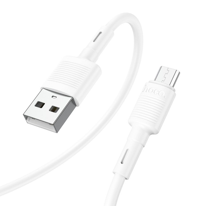 Cable USB A for Micro USB Hoco 2,4A 1 m X83 white