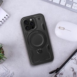 Etui na iPhone 16 Frost Armor czarne