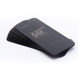 Szkło Hartowane 6D do iPhone 13 PRO MAX / 14 PLUS Veason Pro Glass (SET 10in1) czarne