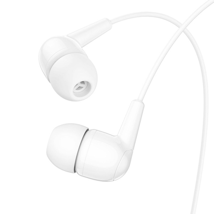 Headphones wired in-ear Jack 3,5 mm Hoco M97 white