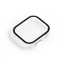 Case protective with glass Bestsuit Flexible for Apple Watch 10/11 42mm - transparent