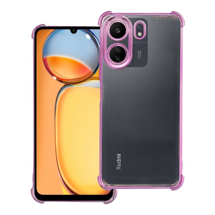Чохол для Xiaomi 13C Antishock Electro пурпуровий