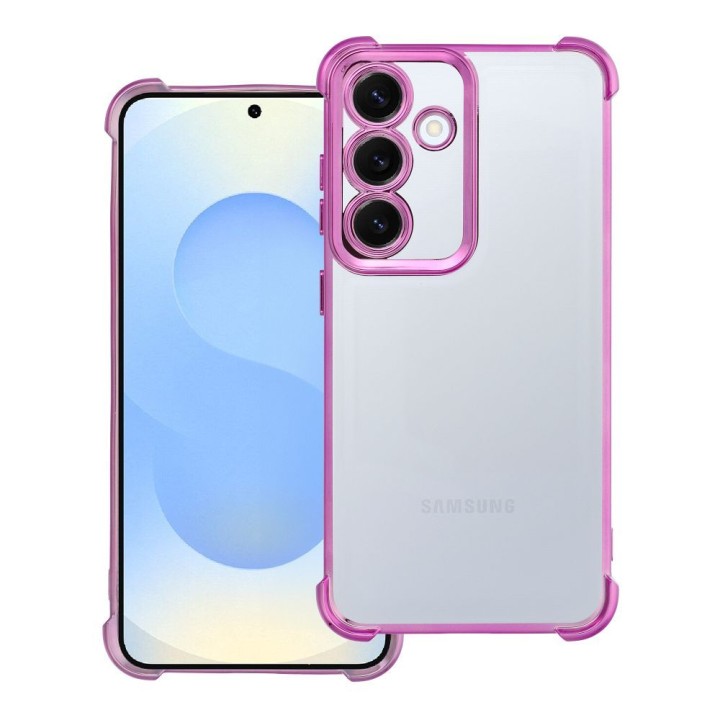 Case for Samsung S25 Antishock Electro purple