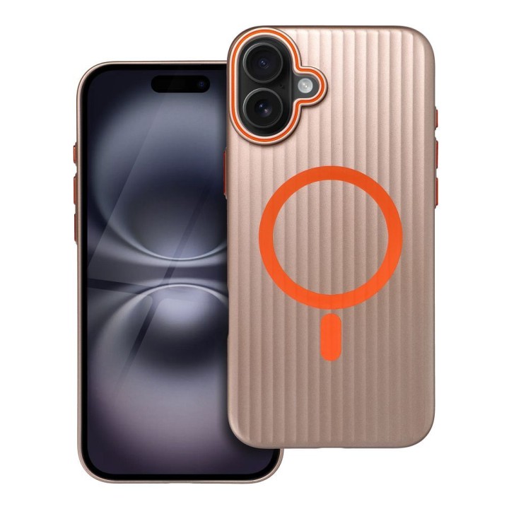 Case for iPhone 16 PLUS Simply MagSafe compatible titanium desert