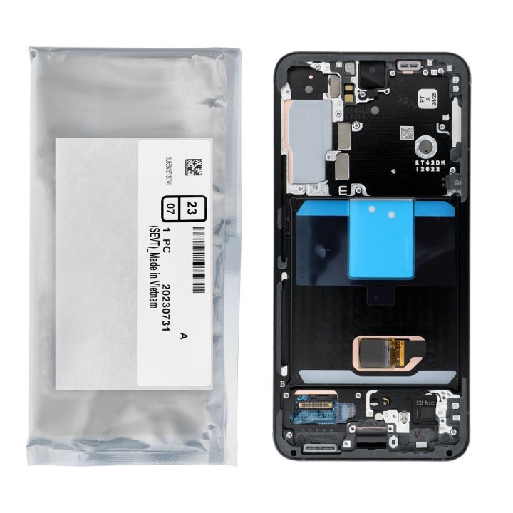 ServicePack Wyświetlacz LCD SAMSUNG S22 S901 GH82-27520E Grey