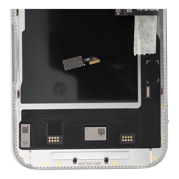 NCC Wyświetlacz do IPHONE 15 Pro Soft Oled 120 hz (możliwa wymiana IC)