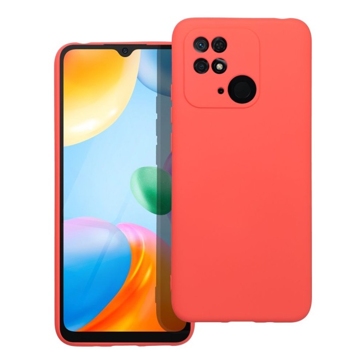 Case for Xiaomi Redmi 10C Silicone peach