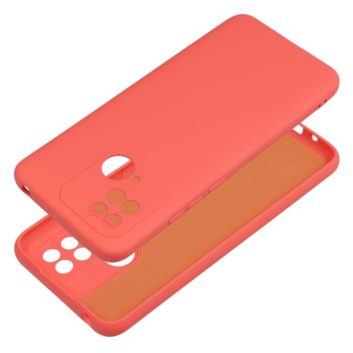 Чохол для Xiaomi Redmi 10C Silicone персиковий