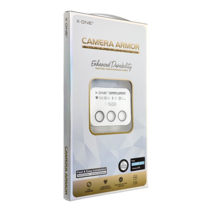 Сапфірове скло для об’єктива камери для Samsung S25 X-One Camera Armor