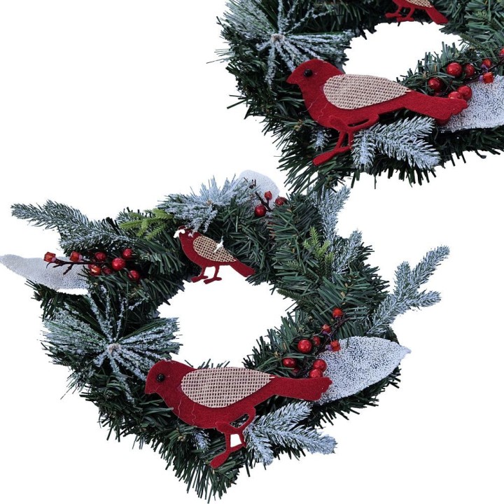 Holiday arrangement decorative wreath 30 cm RC-K-512 green
