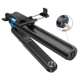 Selfie stick Hoco tripod з пультом бездротовим K22 чорний