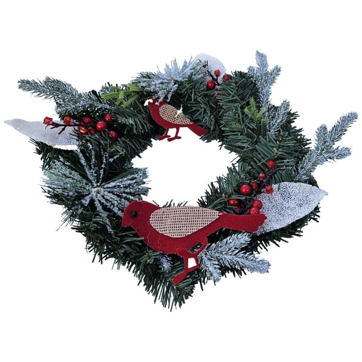 Holiday arrangement decorative wreath 30 cm RC-K-512 green