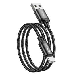 Cable USB A to USB C Hoco 3A 1 m X89 black