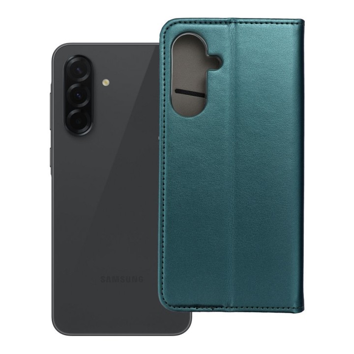 Чохол з клапаном для Samsung A36 Smart Magneto темно-зелений