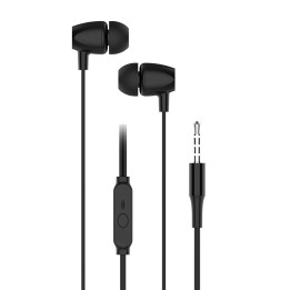 Проводные наушники-вкладыши Jack 3,5 mm Blue Star PA-E67 1,2 m черные