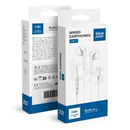 Wired in-ear headphones USB C (DAC) Blue Star PA-M15C-R 1,2 m white