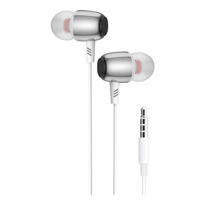 Дротові навушники-вкладиші Jack 3,5 mm Blue Star M09 1,2 m білі