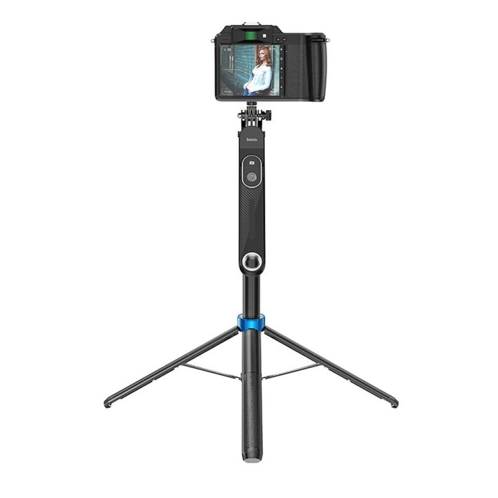 Selfie stick Hoco tripod with remote control wireless K22 black