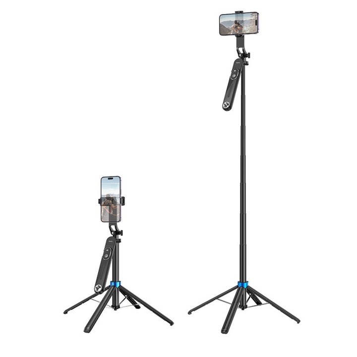 Selfie stick Hoco tripod with remote control wireless K22 black