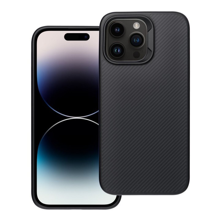 Чохол для iPhone 14 PRO MAX Carbon Elite Mag Cover сумісний із MagSafe чорний