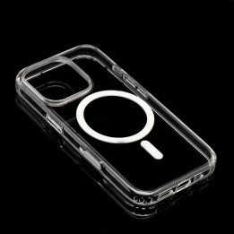 Case for iPhone 16 Clear Mag Cover Elite (Str / non-yellowing / Camera Control Button) compatible with MagSafe transparent
