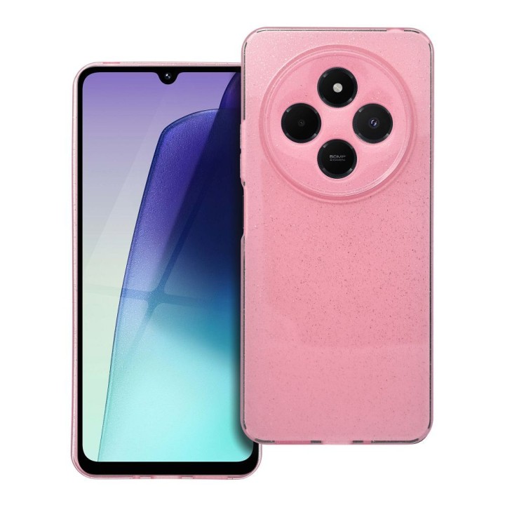 Чехол для Xiaomi Redmi 17C 4G / 14C 4G / 14C 5G / Poco C75 4G Clear Case 2 mm Blink розовый