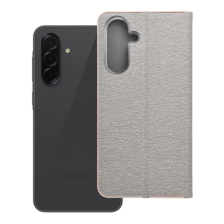 Flip case for Samsung A36 5G Luna Book Gold silver