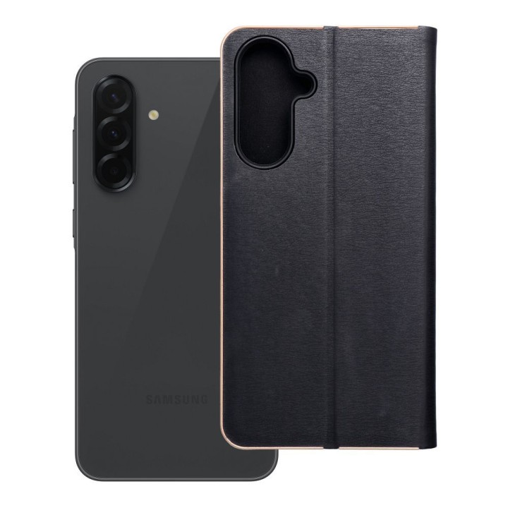 Flip case for Samsung A36 5G Luna Book Gold black