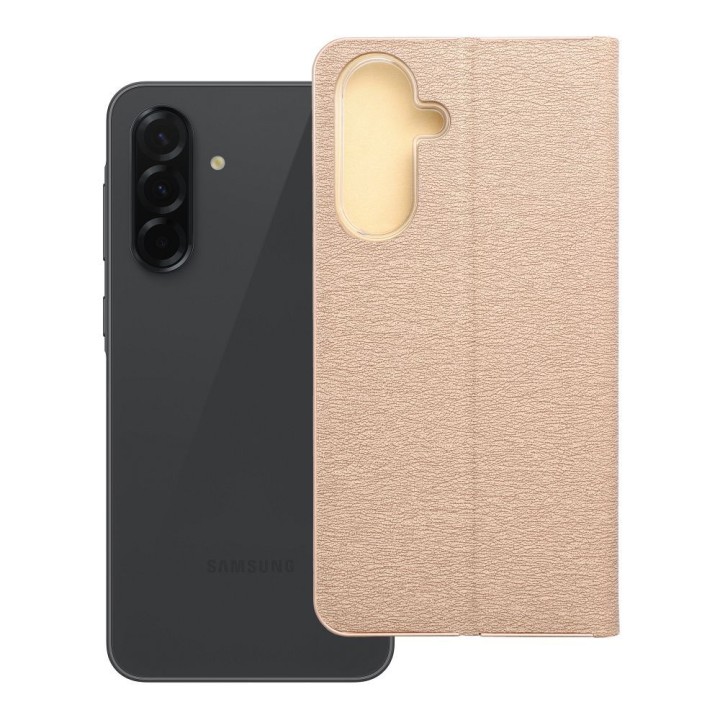 Flip case for Samsung A36 5G Luna Book Gold gold