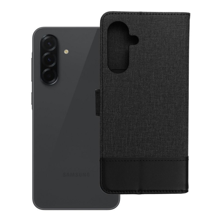 Flip case for Samsung A36 5G Gomma Book black