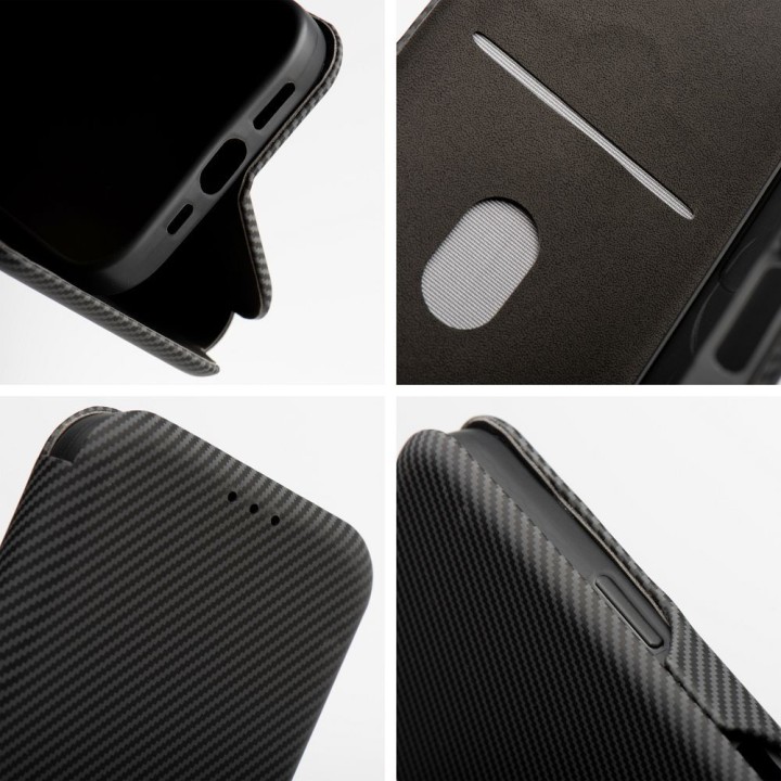 Чохол з клапаном для Samsung S25 PLUS Folio Side Magnet сірий