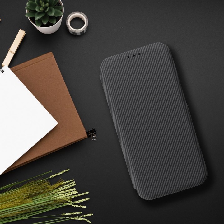 Чохол з клапаном для Samsung S25 PLUS Folio Side Magnet сірий
