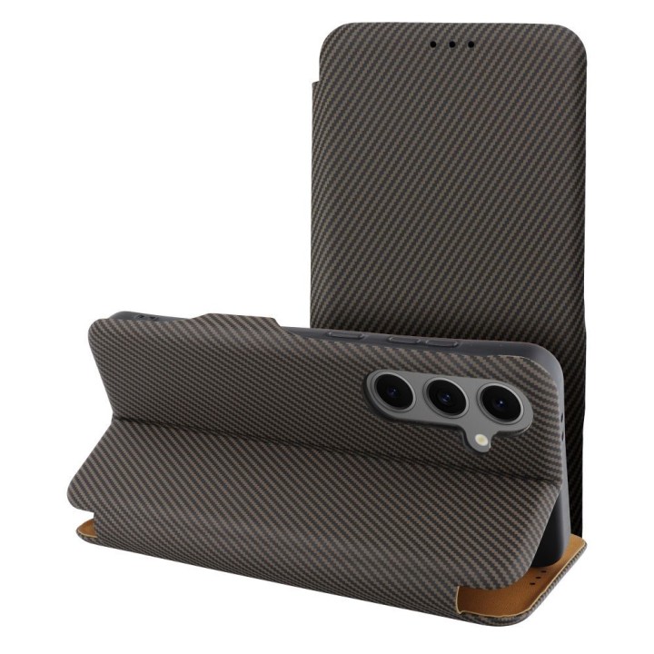Чехол с клапаном для Xiaomi Redmi NOTE 14 5G Folio Side Magnet коричневый