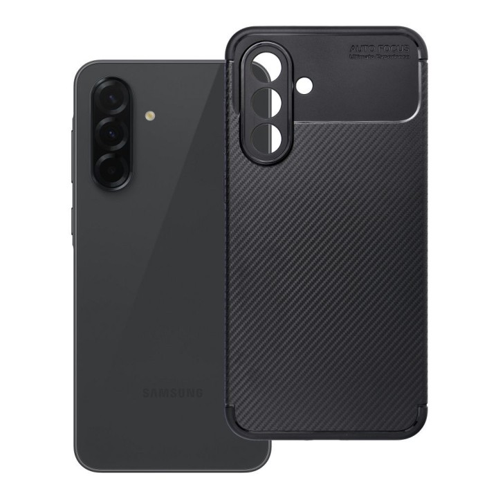 Чехол для Samsung A36 5G Carbon Premium черный