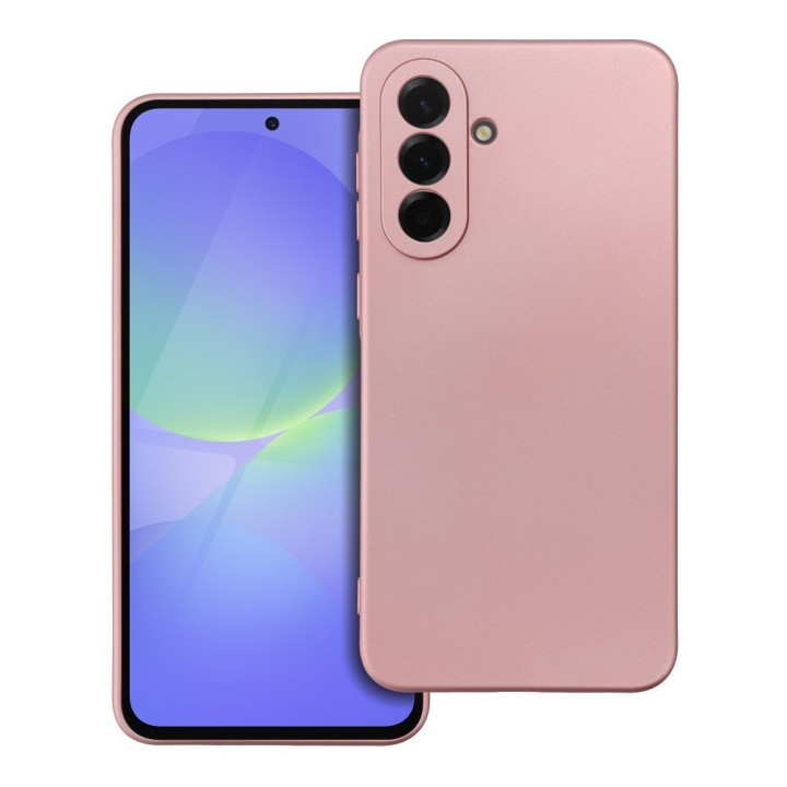 Чехол для Samsung A36 5G Metallic розовый