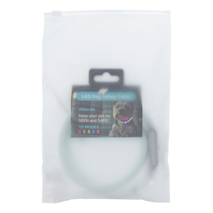 Silicone pet collar LED LLFG24034
