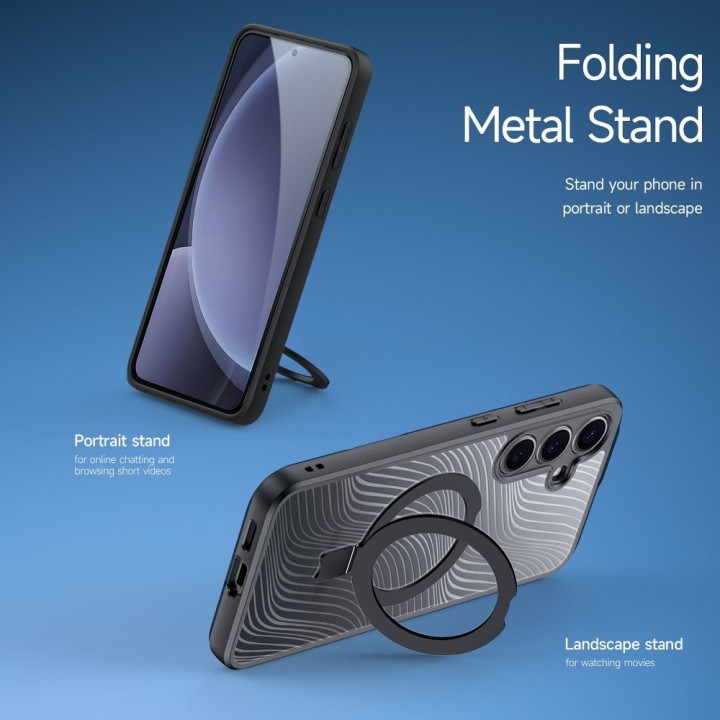 DUX DUCIS case AIMO MAG compatible with Magsafe for SAMSUNG S25 Plus black