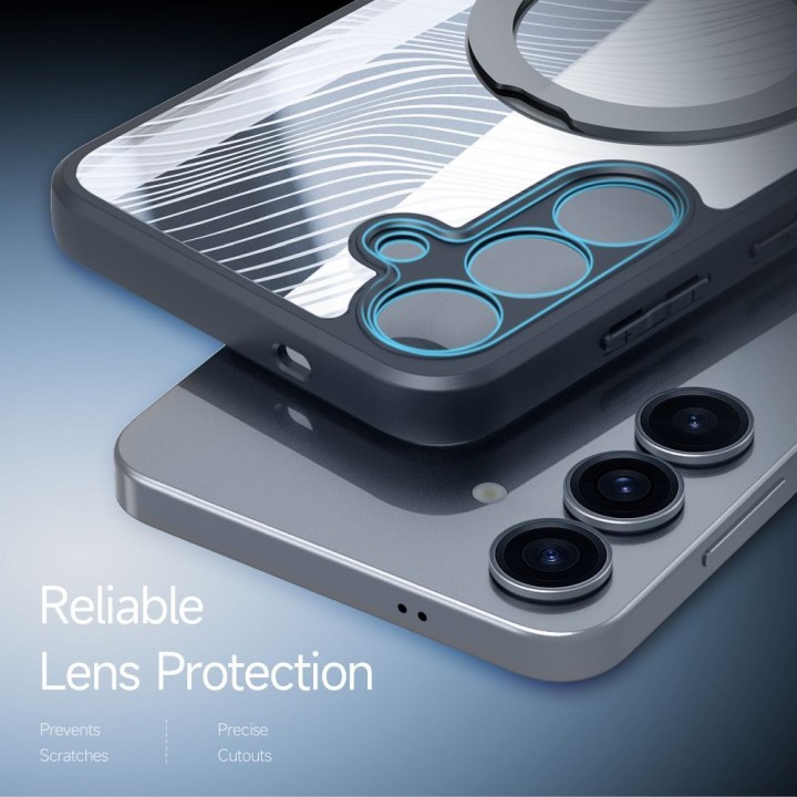 DUX DUCIS case AIMO MAG compatible with Magsafe for SAMSUNG S25 Plus black