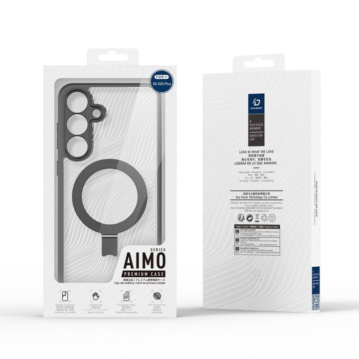 DUX DUCIS case AIMO MAG compatible with Magsafe for SAMSUNG S25 Plus black